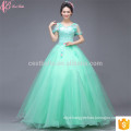 Alibaba Online Cinderella Royal Blue Special Occasion Party Gowns Princess Style Real Sample Ball Gown Wedding Dress